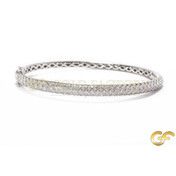 Pavé Diamond Bangle 