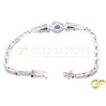 Art Deco Sapphire and Diamond Bracelet