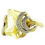 Yellow Sapphire Cocktail Ring