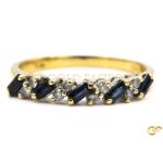 22ct Gold Cz Eternity Ring