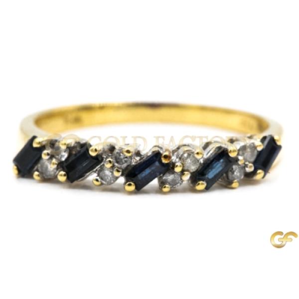22ct Gold Cz Eternity Ring