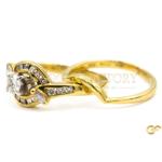 Diamond And Sapphire Eternity Ring