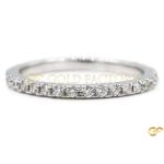 White Gold Full Diamond Eternity Ring