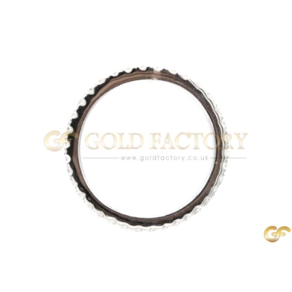 White Gold Full Diamond Eternity Ring