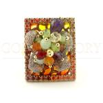 Multicolor Gemstone Cocktail Ring
