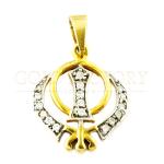 Khanda Diamond Pendant