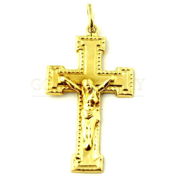 Crucifix Gold Pendant