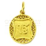 Filigree Ik Onkar Pendant