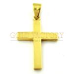 Simple Gold Cross Pendant