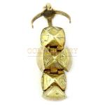 9ct Gold Hinged Cross Pendant