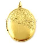 Engraved Oval Locket