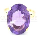 Amethyst Gold Ring
