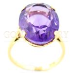 Amethyst Gold Ring