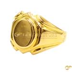 Green Emerald Gold Ring