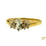 Classic Diamond Cluster Ring