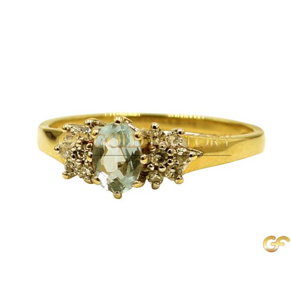 Classic Diamond Cluster Ring