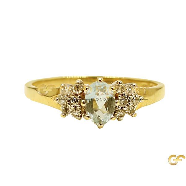 Classic Diamond Cluster Ring