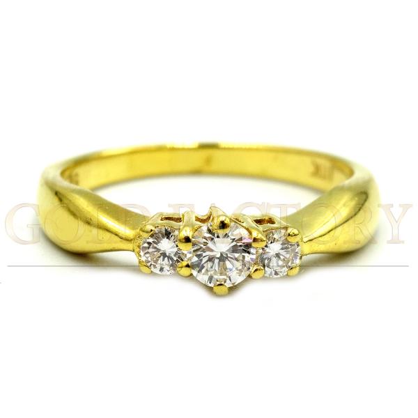 Three Stone Diamond Ring