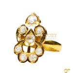  Gold Kundan-Style Ring