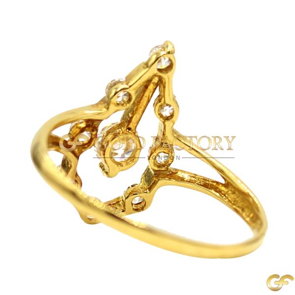 Geometric Openwork Ring