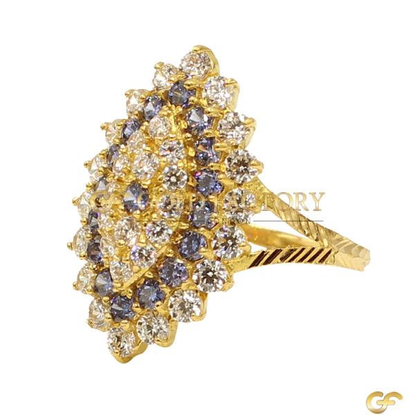 Cluster Cz Statement Ring