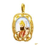  Gold Guru Gobind Singh Pendant