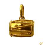 Gold Dhol Pendant