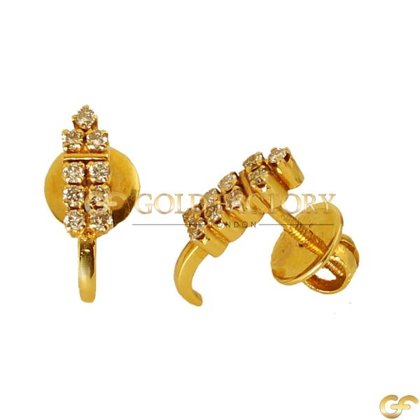 Geometric Diamond Studs