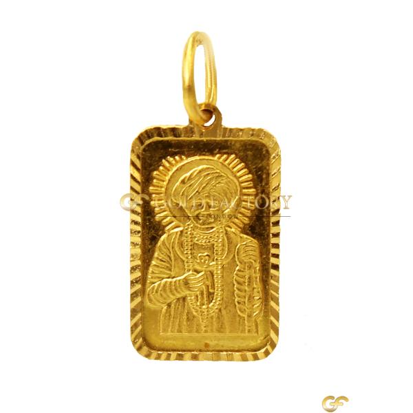 Sai Baba Rectangular Pendant