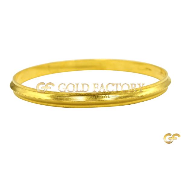 Plain Gold Bangle